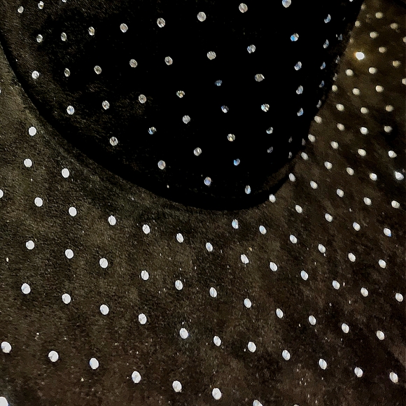 Beautiful Unique Black Jeweled Designer Cowboy Hat Rhinestone Embellished Bling main image 4